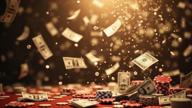Dasbor permainan dealer langsung dengan Blackjack, Roulette, dan Dragon Tiger
